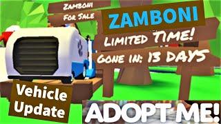 Adopt Me Roblox Zamboni Vehicle