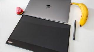 MacBook Touch Display with Lenovo m14t