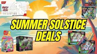 Start off Summer with These Pokémon Card DEALS CHEAP 151 UPC