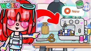 NÄHEN IN TOCA BOCA️ NEUES MÖBELPAKET Life Hacks & Secrets in Toca Boca World