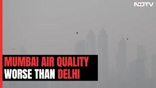 Air Pollution  Mumbai Air Quality Drops To Moderate But Is Worse Than Delhi