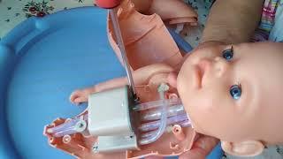 Baby Born Беби Борн  ремонт смотрим что внутри