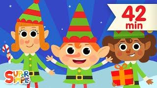 Five Little Elves  + More Christmas Songs for Kids  Super Simple Songs