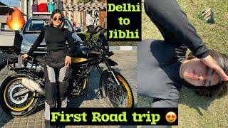 First Road Trip on Himalayan  Delhi to Jibhi in 15hrs 