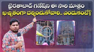 Khairatabad Ganesh Making 2024  Eco Friendly Khairatabad Ganesh Making  Anchor Pappu  SocialPost