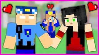 HEROBRİNE KEREM KOMİSER ASLI POLİSİ ALDATIYOR  - Minecraft ZENGİN FAKİR HAYATI