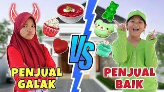 PENJUAL MERAH G4L4K VS PENJUAL HIJAU BAIK PART 2  CHIKAKU CHANNEL