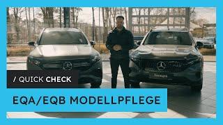 Mercedes-Benz EQAEQB Modellpflege - DAS hat sich beim Facelift alles geändert + VorMoPf Vergleich