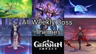 All Weekly Boss Themes  Genshin Impact