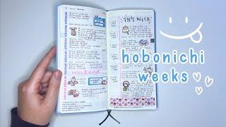 MinimalFunctional Hobonichi Weeks Flip Through