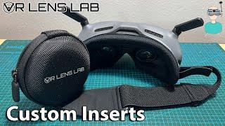 VR Lens Lab DJI Goggles 2 Custom Prescription Lens Inserts