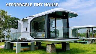 A Modern Tiny House Will Blow Your Mind  Volferda Capsule House E5 Tour