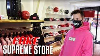 Theres a Fake SUPREME Store In Europe My Reaction