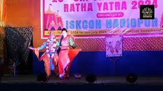 Dance Performance on Raash Leela by Taherpur Bhaktivriksha Devotees at Rathayatra 2024