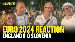 DROP BELLINGHAM?  England Fans REACT To Finishing TOP OF THE GROUP After Slovenia 0-0 Draw 