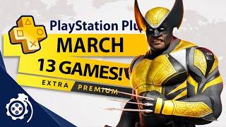 PlayStation Plus Extra - March 2024 PS+