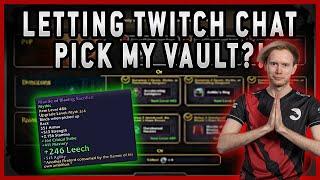 I let TWITCH CHAT Pick my Vault? 9x Vault Opening  Echo Meeres StreamHighlight