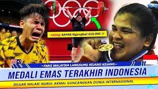 JADI TRENDING DUNIA  Aksi Tak Masuk AKAL Nurul Akmal di Olimpiade Paris 2024 Cabor Angkat Besi