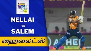 TNPL  Nellai Royal Kings vs Salem Spartans  Tamil Highlights