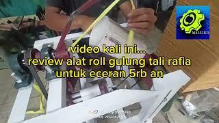 alat roll gulung tali rafia untuk eceran 5rb an