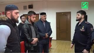 С виновниками драки на свадьбе в Грозном провели воспитательную беседу