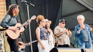 Joan Baez and Hosier “We Shall Overcome” Live at Newport Folk Festival RI July 26 2024