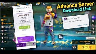 HOW TO DOWNLOAD LETEST ADVANCE SERVER  FF ADVANCE SERVER DOWNLOAD LINK  ADVANCE SERVER FREE FIRE 