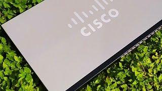 Cisco SF300 24P 24 Port PoE Managed Switch with Gigabit Uplinks  Unboxing