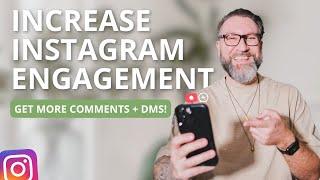 How to Increase Instagram Engagement get more comments + DMs using Automation  Manychat Tutorial