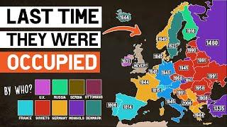 When Was Each European Country Last Occupied?