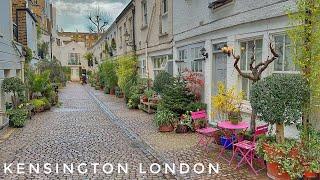 London Walk in Kensington  Most Expensive Neighbourhood in London  London Virtual Walk 4K HDR