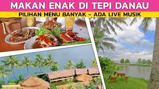 Saung Berkah Cibinong Bogor ‼️ Makan enak tepi danau ️ Resto bagus di Bogor