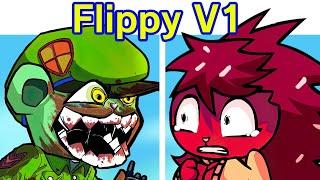 Friday Night Funkin VS Flippy Flipped Out V1 FULL WEEK + Cutscenes FNF Mod Happy Tree Friends