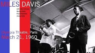 Miles Davis with John Coltrane- March 21 1960 Olympia Theatre Paris