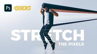 Pixel Stretch Effect How to Create Easy PIXEL STRETCH EFFECT  Beginner Photoshop Tutorial 2022