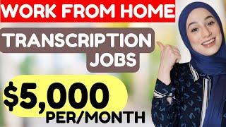 10 HIGH Paying Online Transcription Jobs From Home Worldwide NO EXPERIENCE