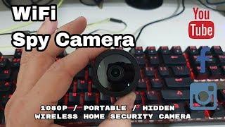 WiFi Spy Camera1080P Portable Hidden Cameras Wireless Home Security Small Camera