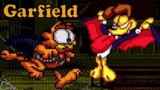 Garfield Caught In the Act Sega GenesisMega Drive Lets Play Walkthrough