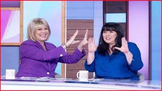 Emotional Coleen Nolan supported by Ruth Langsford as she says its finally here