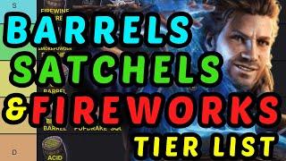 SECRET BONUS TIER LIST - Barrels Satchels and Fireworks - BG3 Honour Mode Guide