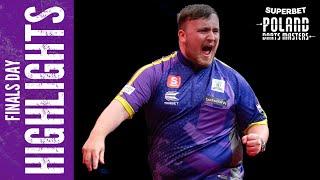 THE CHAMP IS CROWNED   Finals Day Highlights  2024 Superbet Poland Darts Masters