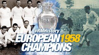 European Cup final 1958  Real Madrid 3-2 AC Milan