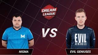 Nigma vs Evil Geniuses - Game 3 - Upper Bracket Round 1 - DreamLeague Season 13 - The Leipzig Major