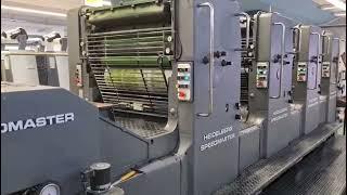 Heidelberg Sm-72 V 4 color offset Printing Machine.