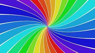 Rainbow Colors spinning Free Video Background