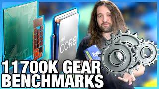 Intel i7-11700K Memory Benchmarks Gear 1 vs. Gear 2 on 3200MHz