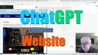 ChatGPT baut eine Website ► HTML CSS Bild Farbgestaltung