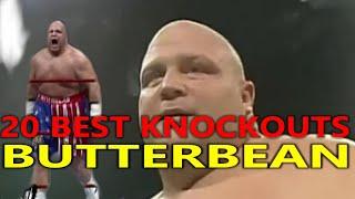 20 BEST KNOCKOUTS of BUTTERBEAN in BOXING The King of 4 Rounds