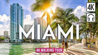 MIAMI Florida 4K Walking Tour - Captions & Immersive Sound 4K Ultra HD60fps