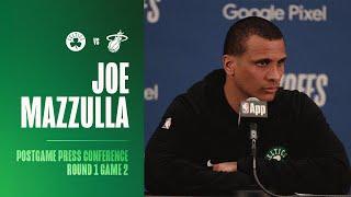 Joe Mazzulla Postgame Press Conference  Round 1 Game 2 vs. Miami Heat